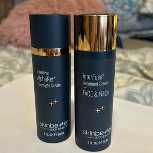 Skinbetter Interfuse Face Neck & AlphaRet Overnight Cream 30ML each